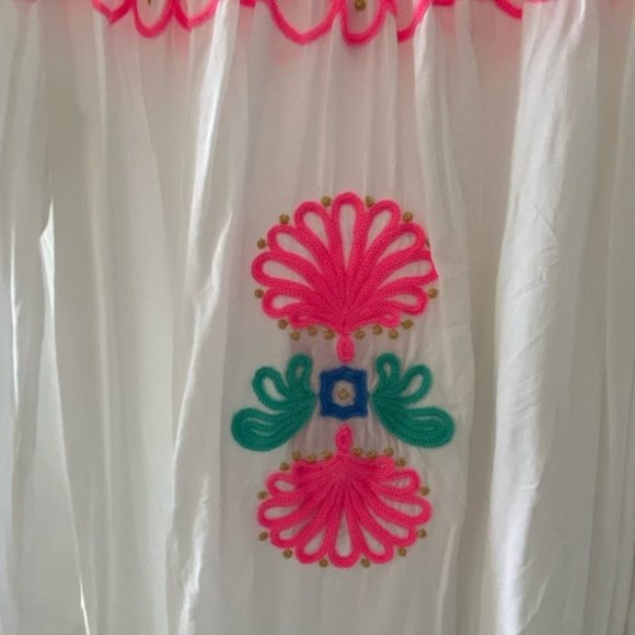 NWT Lilly Pulitzer Nemi cover-up resort white - Picture 2 of 3